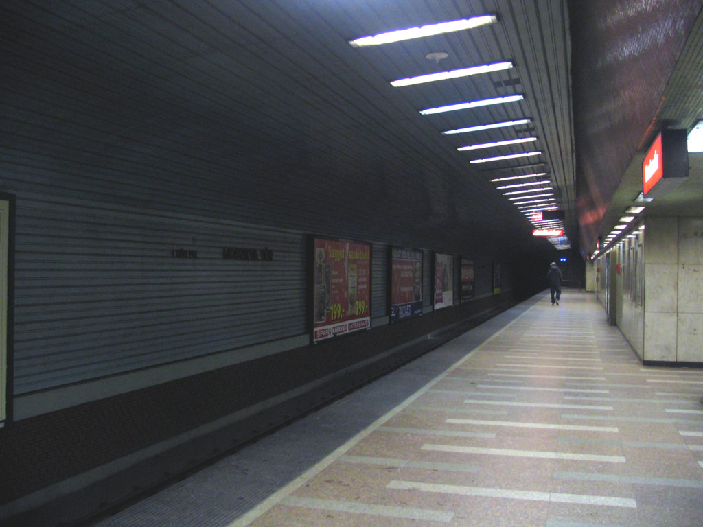 Pohled na stanici Moszkva t�r